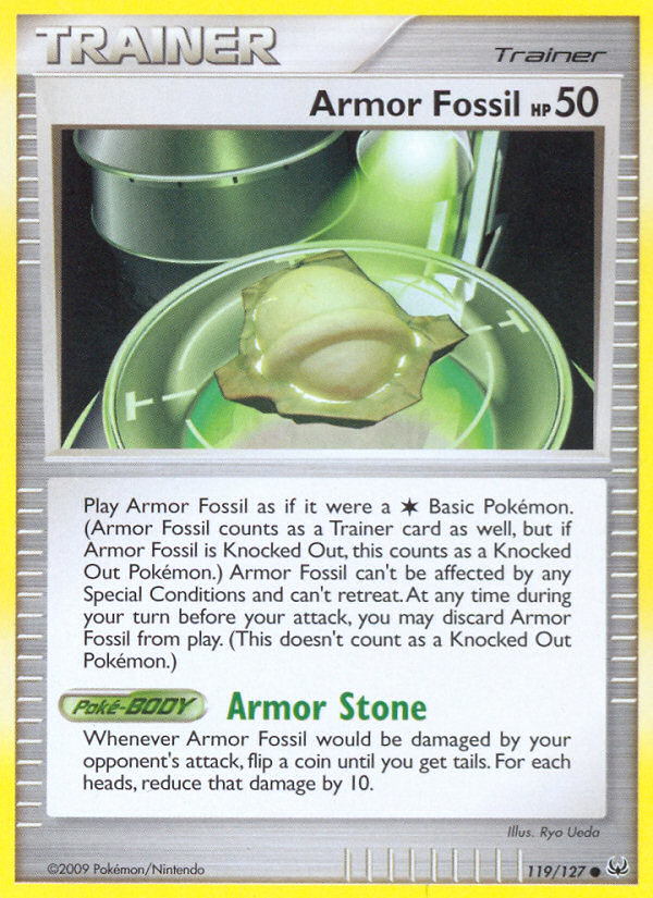 Armor Fossil (119/127) [Platinum: Base Set] | Devastation Store