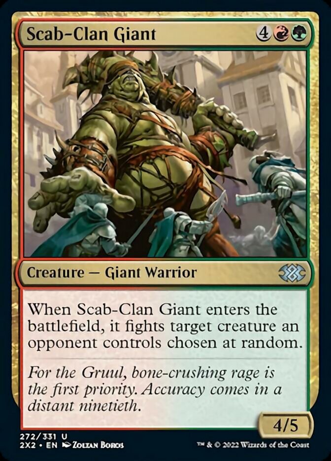 Scab-Clan Giant [Double Masters 2022] | Devastation Store