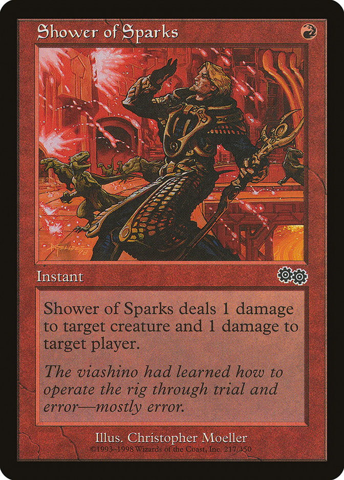 Shower of Sparks [Urza's Saga] - Devastation Store | Devastation Store