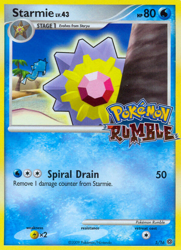 Starmie (5/16) [Pokémon Rumble] | Devastation Store