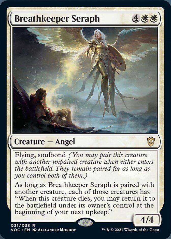 Breathkeeper Seraph [Innistrad: Crimson Vow Commander] | Devastation Store