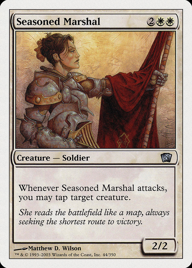 Seasoned Marshal [Eighth Edition] - Devastation Store | Devastation Store