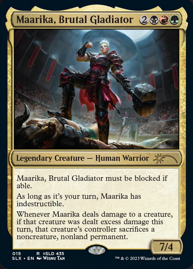 Maarika, Brutal Gladiator [Secret Lair: Universes Within] | Devastation Store