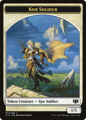 Kor Soldier // Pegasus Double-sided Token [Commander 2014 Tokens] | Devastation Store