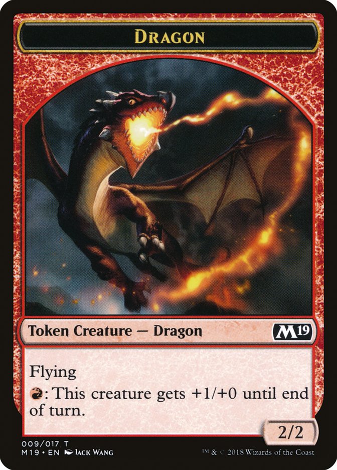 Dragon (009/017) [Core Set 2019 Tokens] | Devastation Store