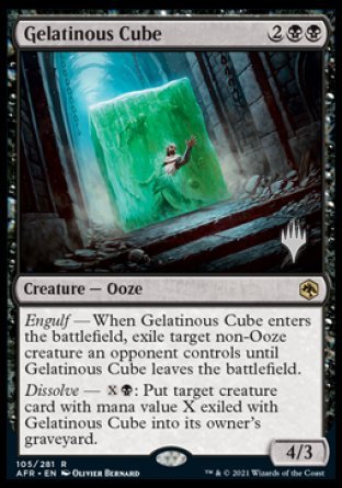 Gelatinous Cube (Promo Pack) [Dungeons & Dragons: Adventures in the Forgotten Realms Promos] | Devastation Store