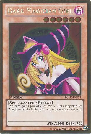 Dark Magician Girl [PGLD-EN033] Gold Rare | Devastation Store