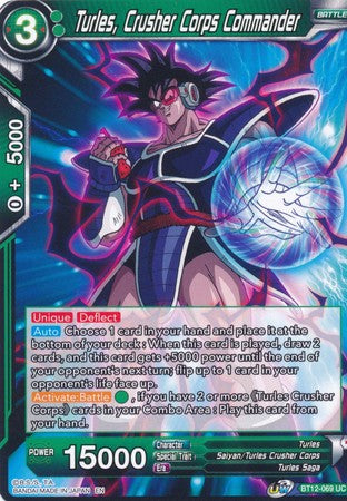 Turles, Crusher Corps Commander [BT12-069] | Devastation Store