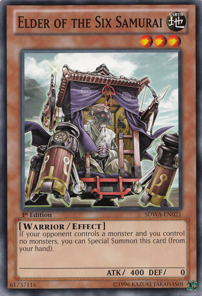 Elder of the Six Samurai [SDWA-EN021] Common | Devastation Store
