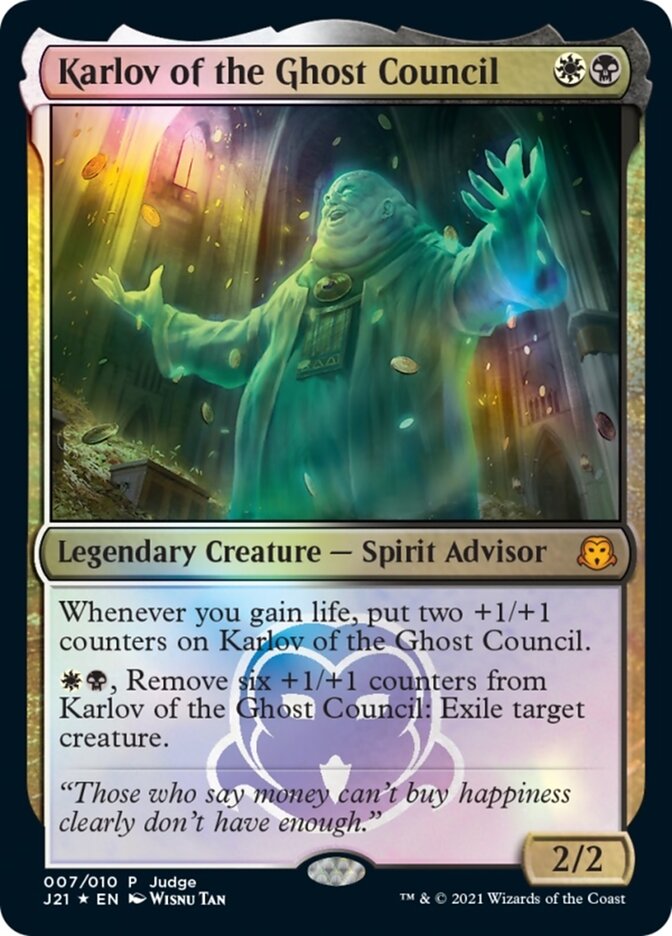 Karlov of the Ghost Council [Judge Gift Cards 2021] | Devastation Store