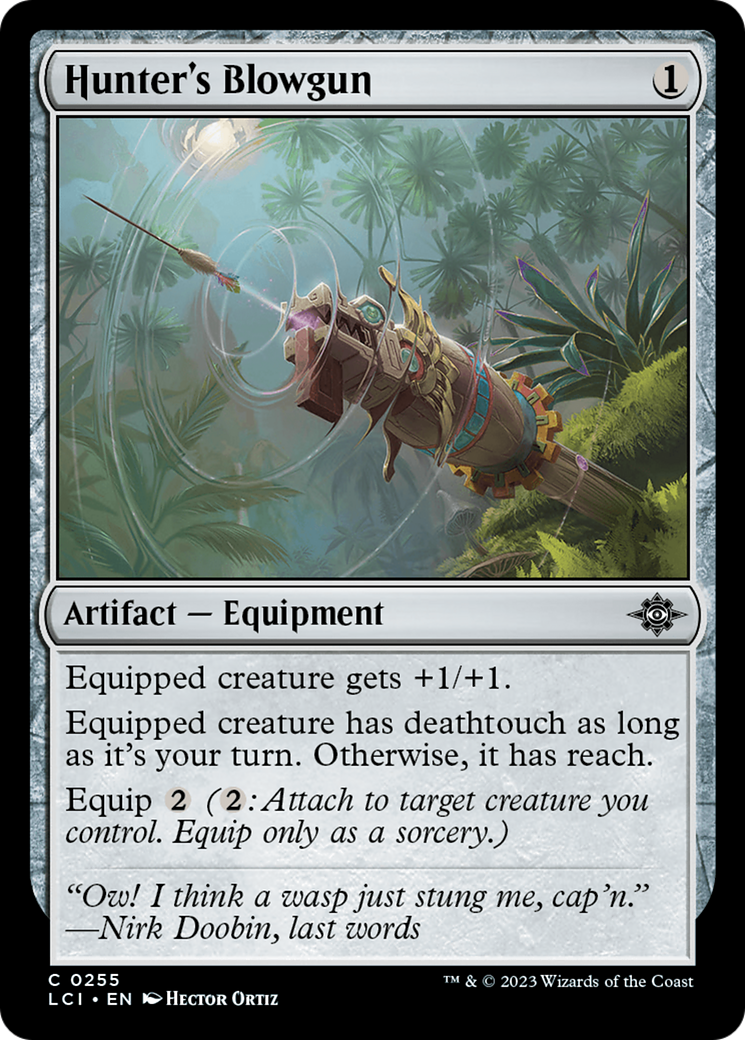 Hunter's Blowgun [The Lost Caverns of Ixalan] | Devastation Store