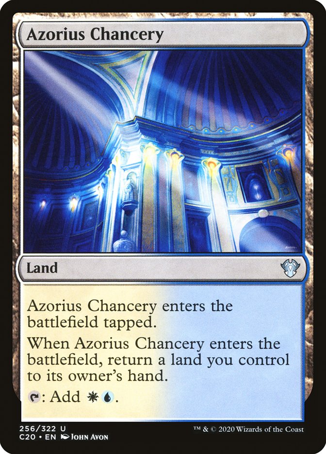Azorius Chancery [Commander 2020] | Devastation Store