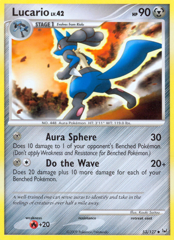 Lucario (53/127) [Platinum: Base Set] | Devastation Store