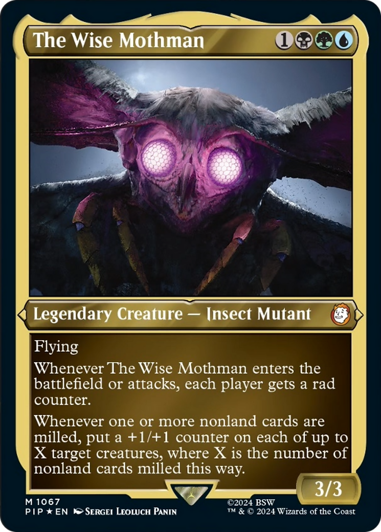 The Wise Mothman (Display Commander) [Fallout] | Devastation Store