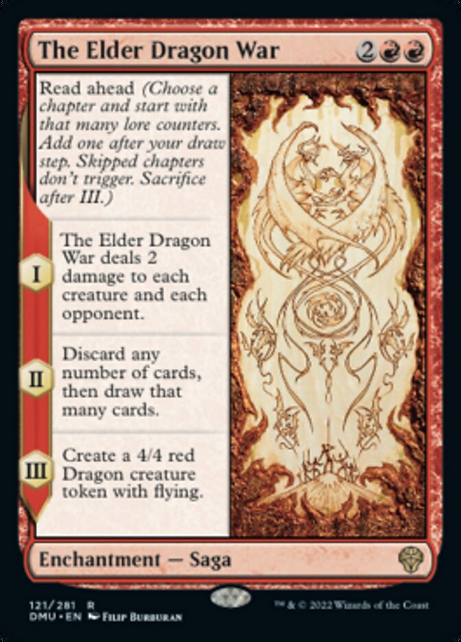 The Elder Dragon War [Dominaria United] | Devastation Store