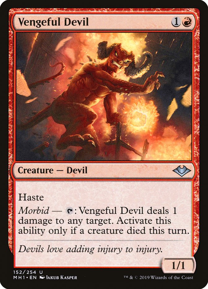 Vengeful Devil [Modern Horizons] | Devastation Store