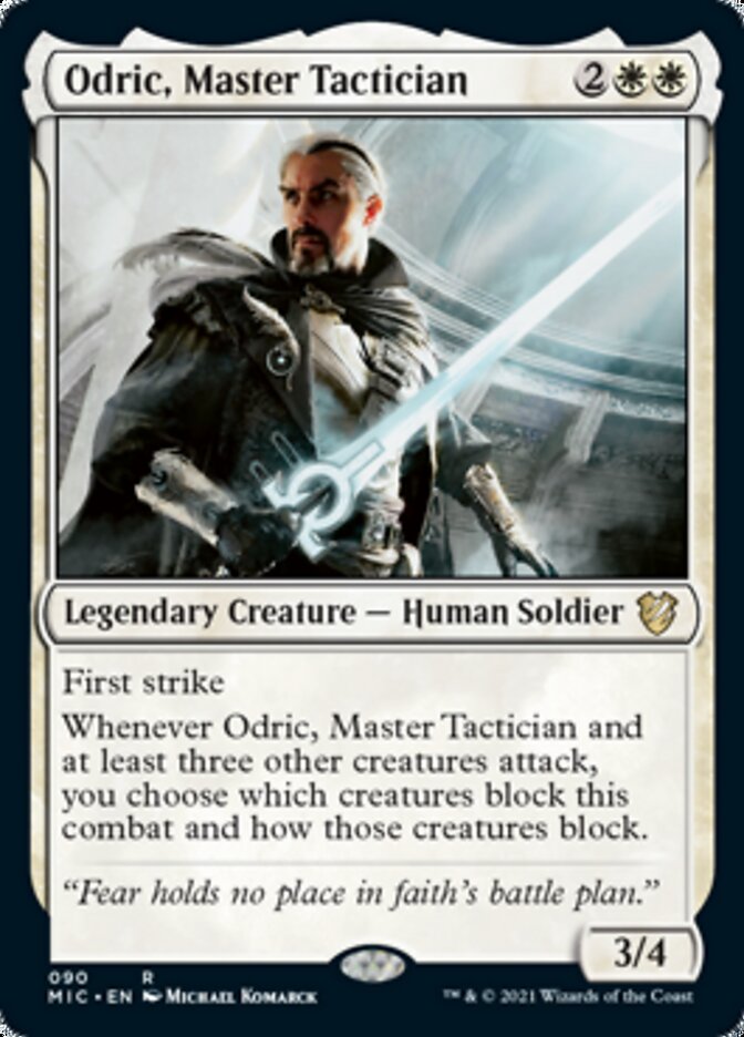 Odric, Master Tactician [Innistrad: Midnight Hunt Commander] | Devastation Store