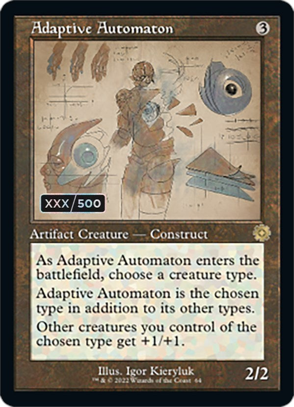 Adaptive Automaton (Retro Schematic) (Serial Numbered) [The Brothers' War Retro Artifacts] | Devastation Store