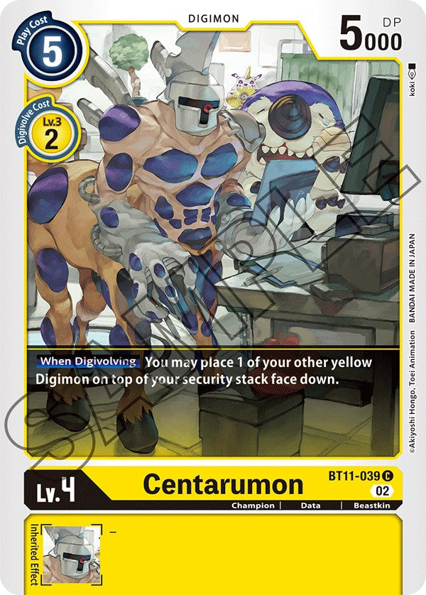 Centarumon [BT11-039] [Dimensional Phase] | Devastation Store