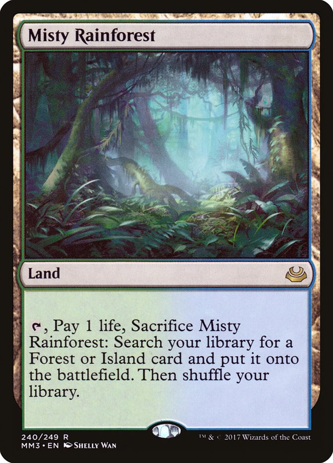 Misty Rainforest [Modern Masters 2017] | Devastation Store