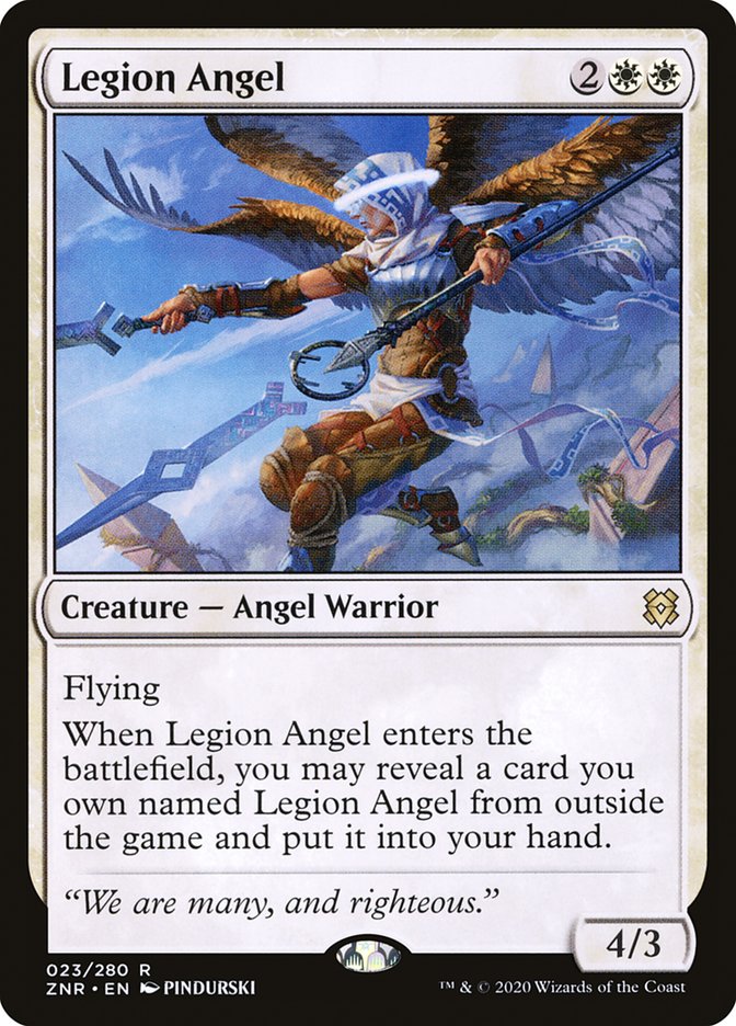 Legion Angel [Zendikar Rising] | Devastation Store