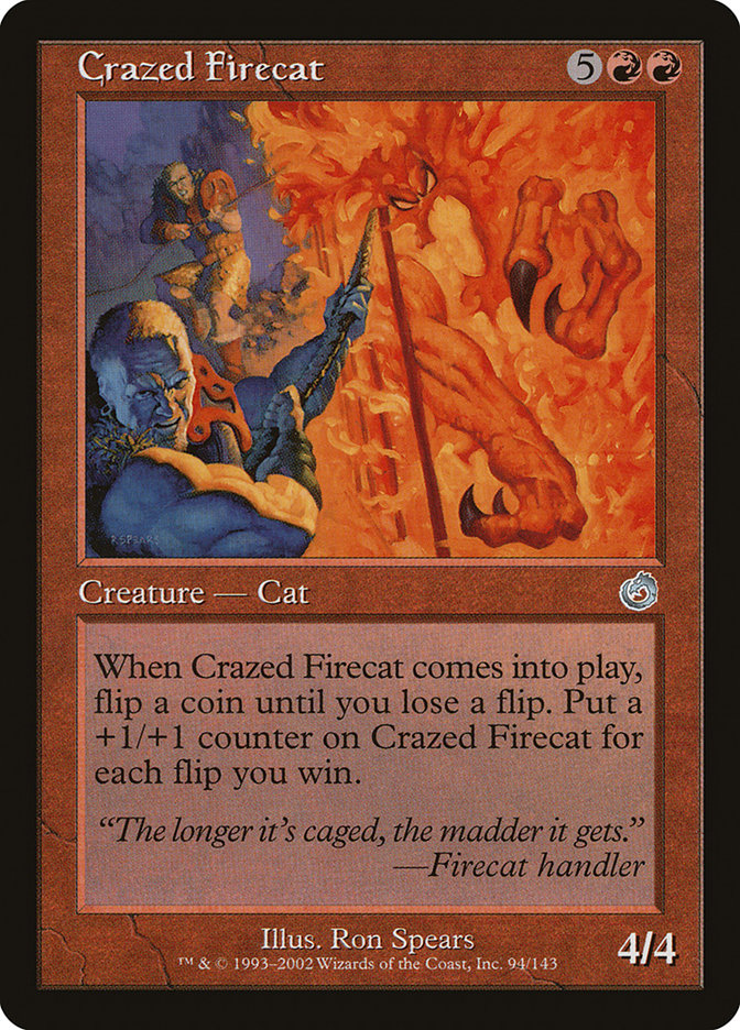 Crazed Firecat [Torment] - Devastation Store | Devastation Store