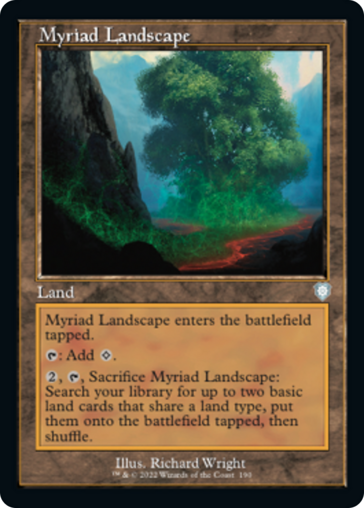 Myriad Landscape (Retro) [The Brothers' War Commander] | Devastation Store