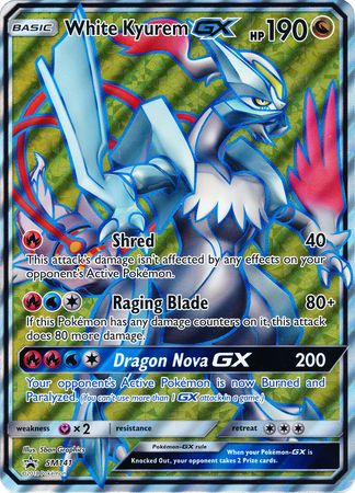 White Kyurem GX (SM141) (Jumbo Card) [Sun & Moon: Black Star Promos] | Devastation Store