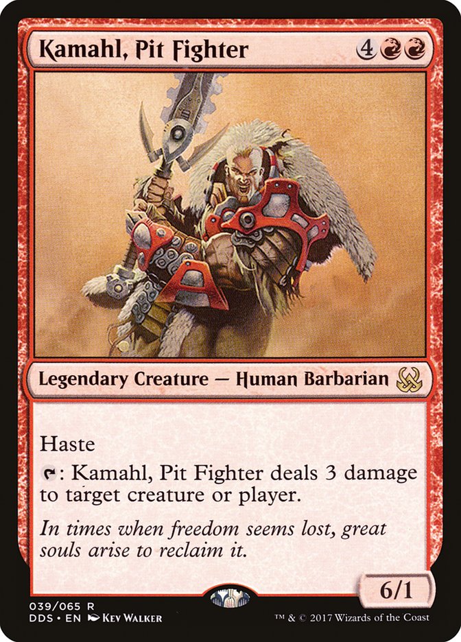 Kamahl, Pit Fighter [Duel Decks: Mind vs. Might] - Devastation Store | Devastation Store