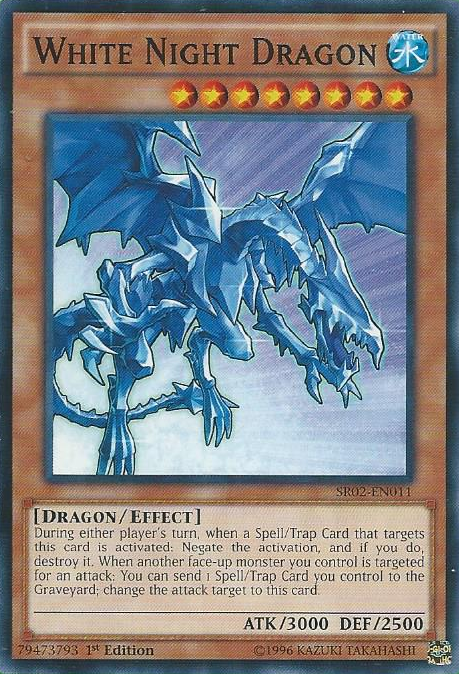 White Night Dragon [SR02-EN011] Common | Devastation Store
