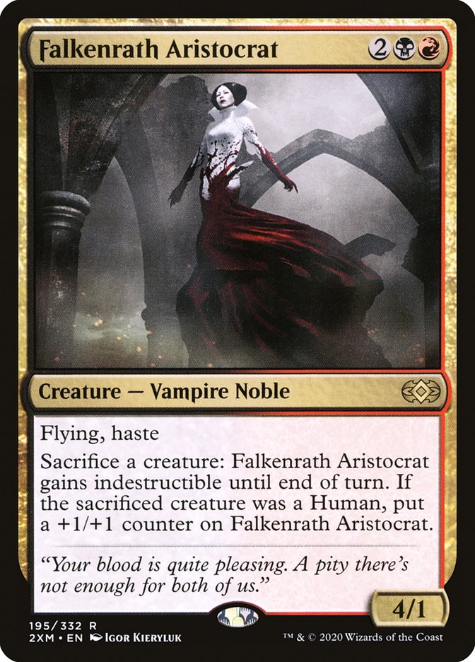 Falkenrath Aristocrat [Double Masters] | Devastation Store