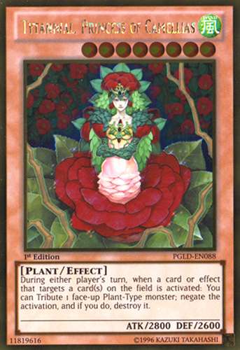 Tytannial, Princess of Camellias [PGLD-EN088] Gold Rare | Devastation Store