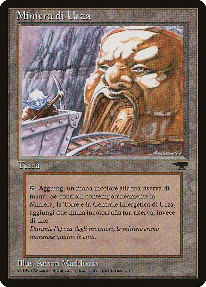 Urza's Mine (Pulley) (Italian) - "Miniera di Urza" [Rinascimento] | Devastation Store