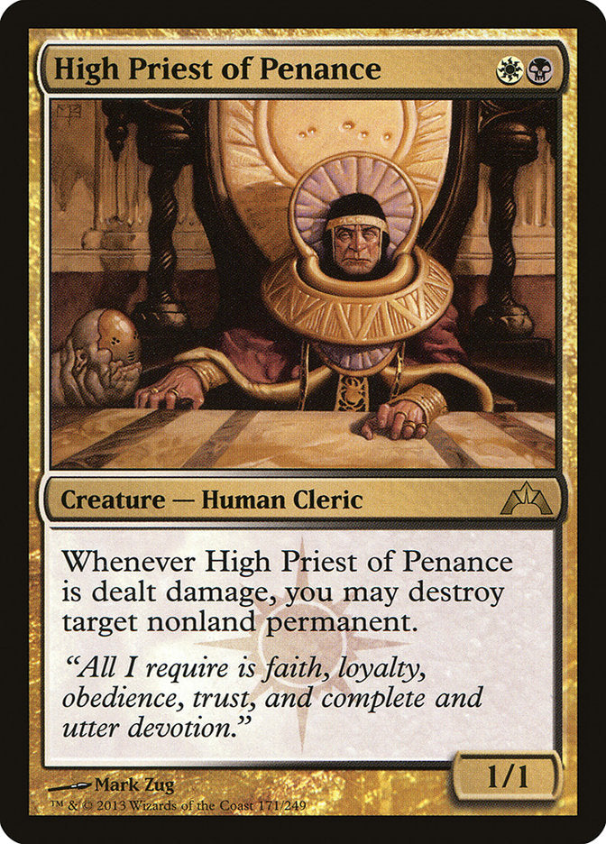 High Priest of Penance [Gatecrash] - Devastation Store | Devastation Store