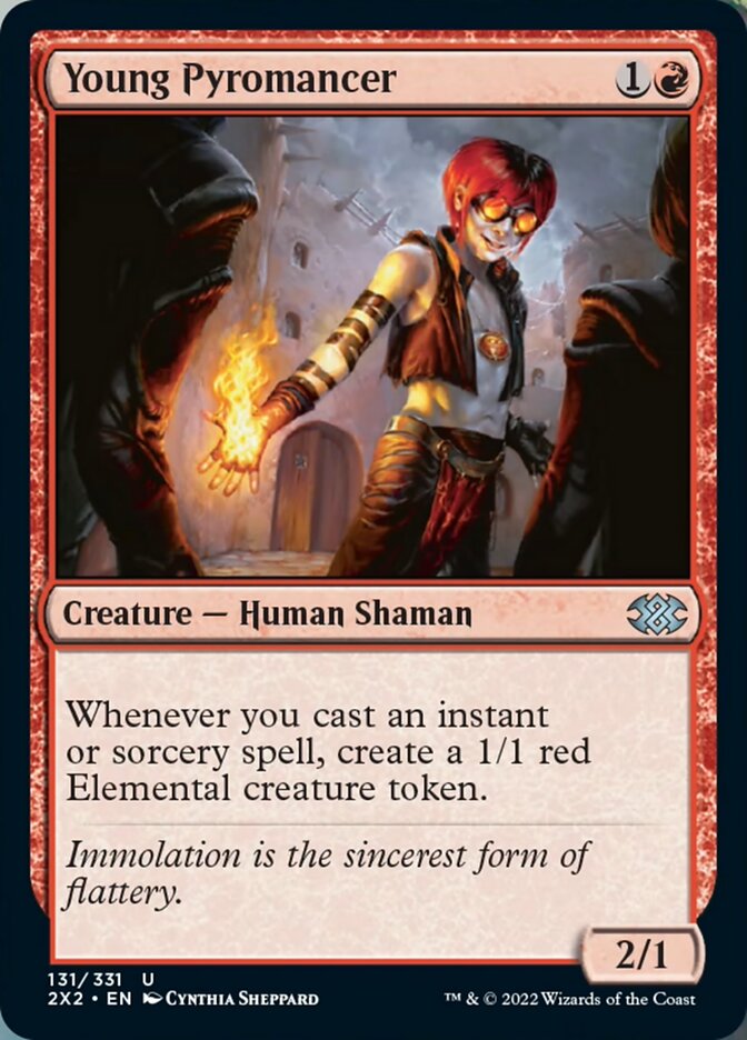 Young Pyromancer [Double Masters 2022] | Devastation Store
