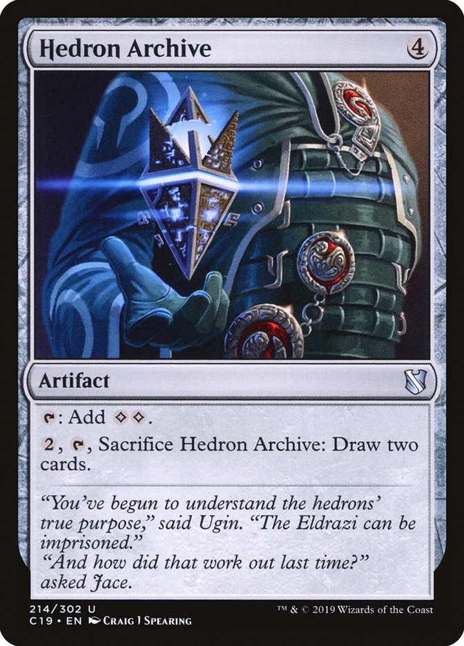 Hedron Archive [Commander 2019] | Devastation Store