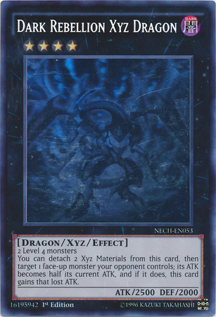 Dark Rebellion Xyz Dragon [NECH-EN053] Ghost Rare | Devastation Store