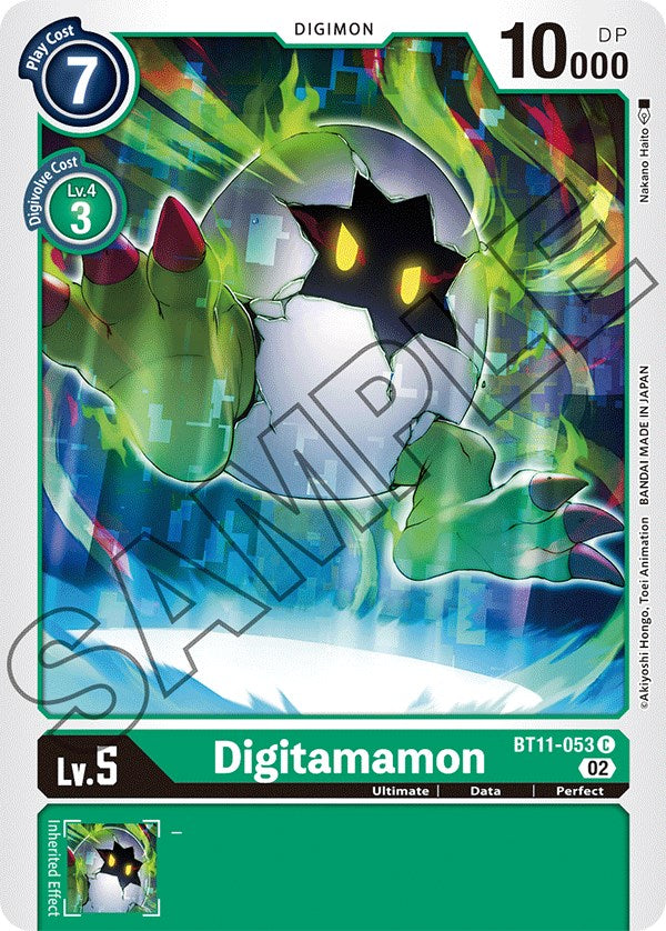 Digitamamon [BT11-053] [Dimensional Phase] | Devastation Store