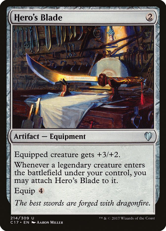 Hero's Blade [Commander 2017] - Devastation Store | Devastation Store