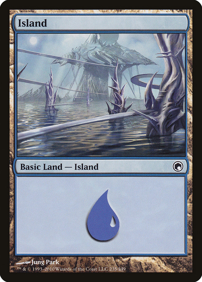 Island (235) [Scars of Mirrodin] | Devastation Store