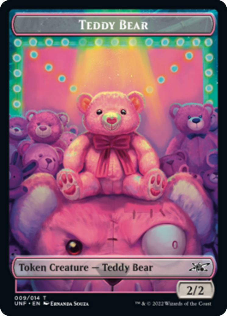 Teddy Bear // Food (010) Double-sided Token [Unfinity Tokens] | Devastation Store