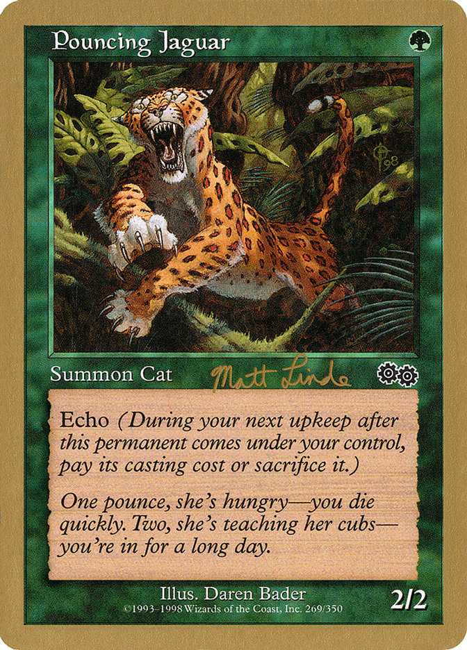 Pouncing Jaguar (Matt Linde) [World Championship Decks 1999] | Devastation Store