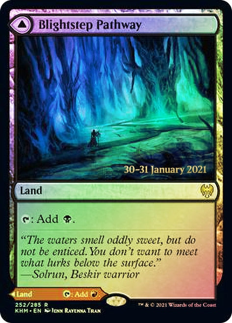 Blightstep Pathway // Searstep Pathway [Kaldheim Prerelease Promos] | Devastation Store