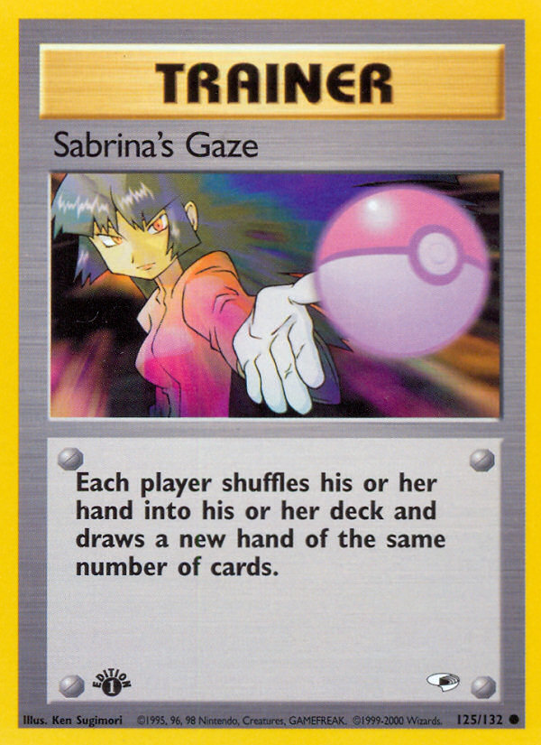 Sabrina's Gaze (125/132) [Gym Heroes 1st Edition] | Devastation Store