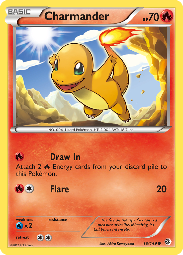 Charmander (18/149) [Black & White: Boundaries Crossed] | Devastation Store