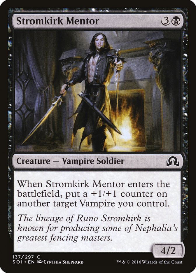 Stromkirk Mentor [Shadows over Innistrad] | Devastation Store