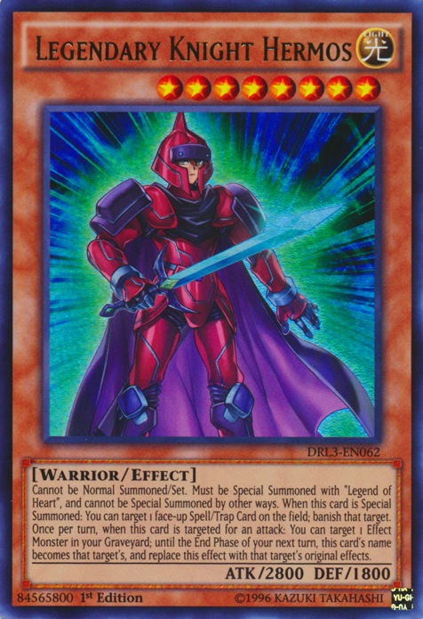 Legendary Knight Hermos [DRL3-EN062] Ultra Rare | Devastation Store