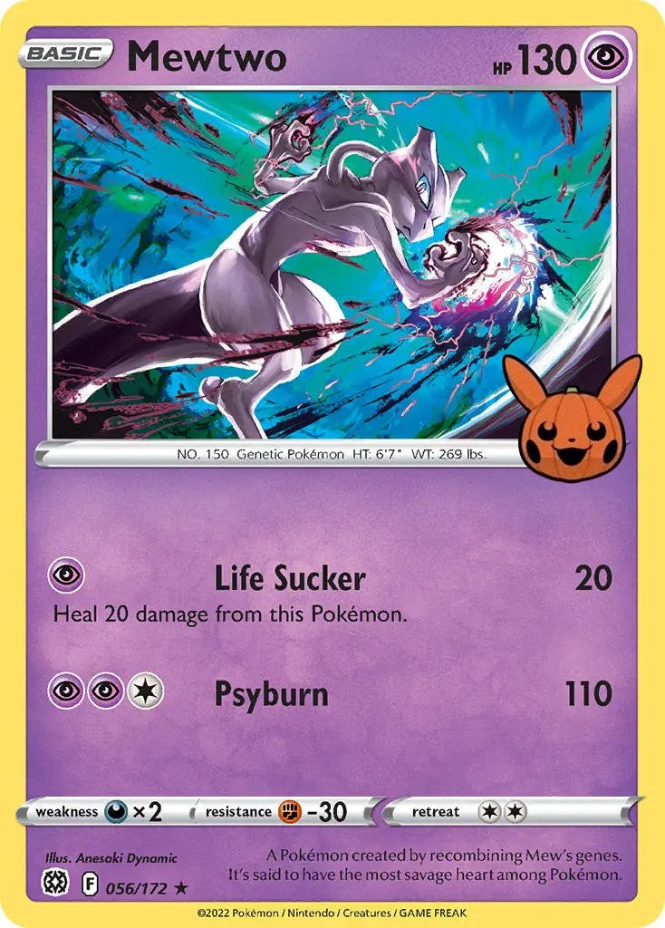 Mewtwo (056/172) [Trick or Trade] | Devastation Store