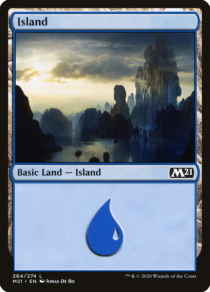 Island (264) [Core Set 2021] | Devastation Store