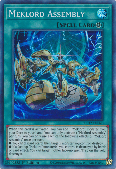 Meklord Assembly [LED7-EN020] Super Rare | Devastation Store